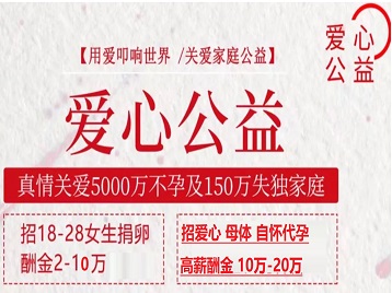 天台捐卵助孕生子 爱心志愿者招募